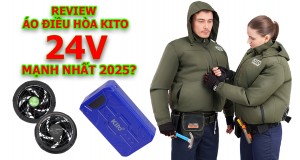 ÁO ĐIỀU HÒA KITO CHÍNH HÃNG 24V MẠNH NHẤT 2025 ?